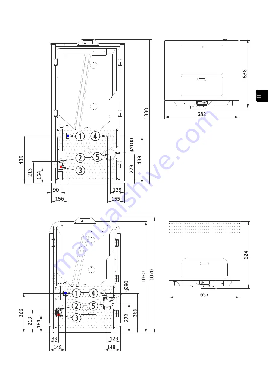 ECOFOREST CANTINA 24 Installation And Maintenance Manual Download Page 77