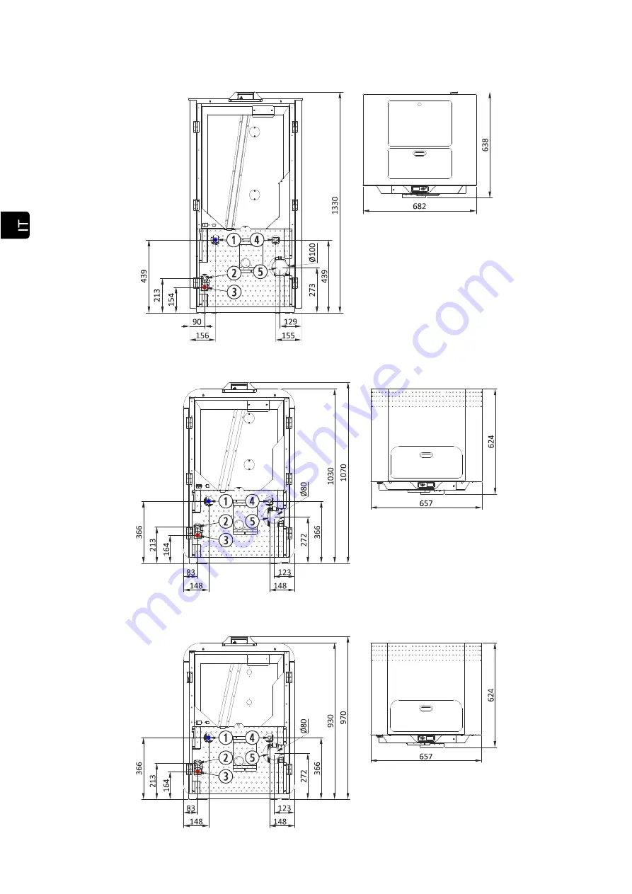 ECOFOREST CS 2012/08 Installation And Maintenance Manual Download Page 70