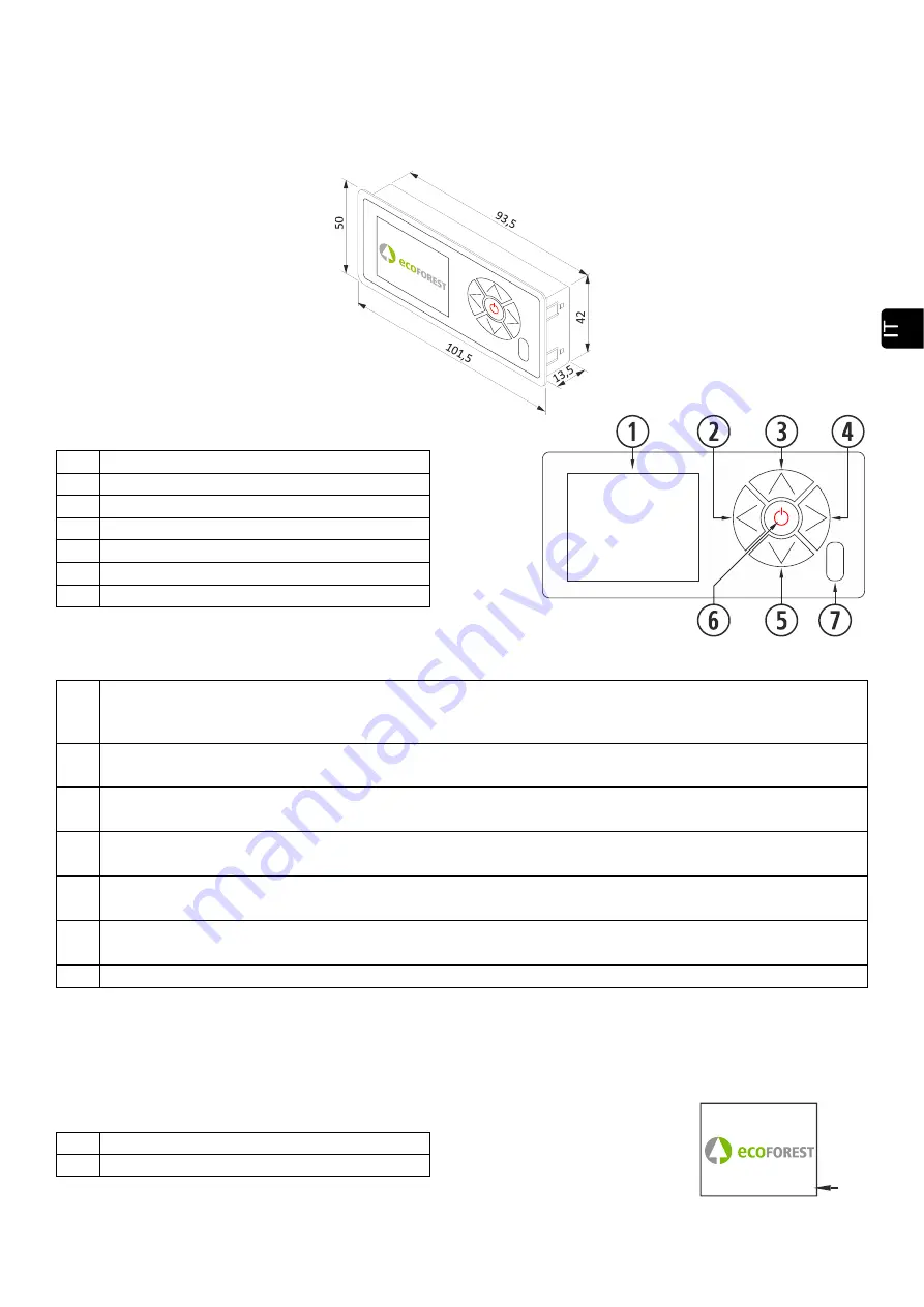 ECOFOREST Eco I Insert User Manual Download Page 103