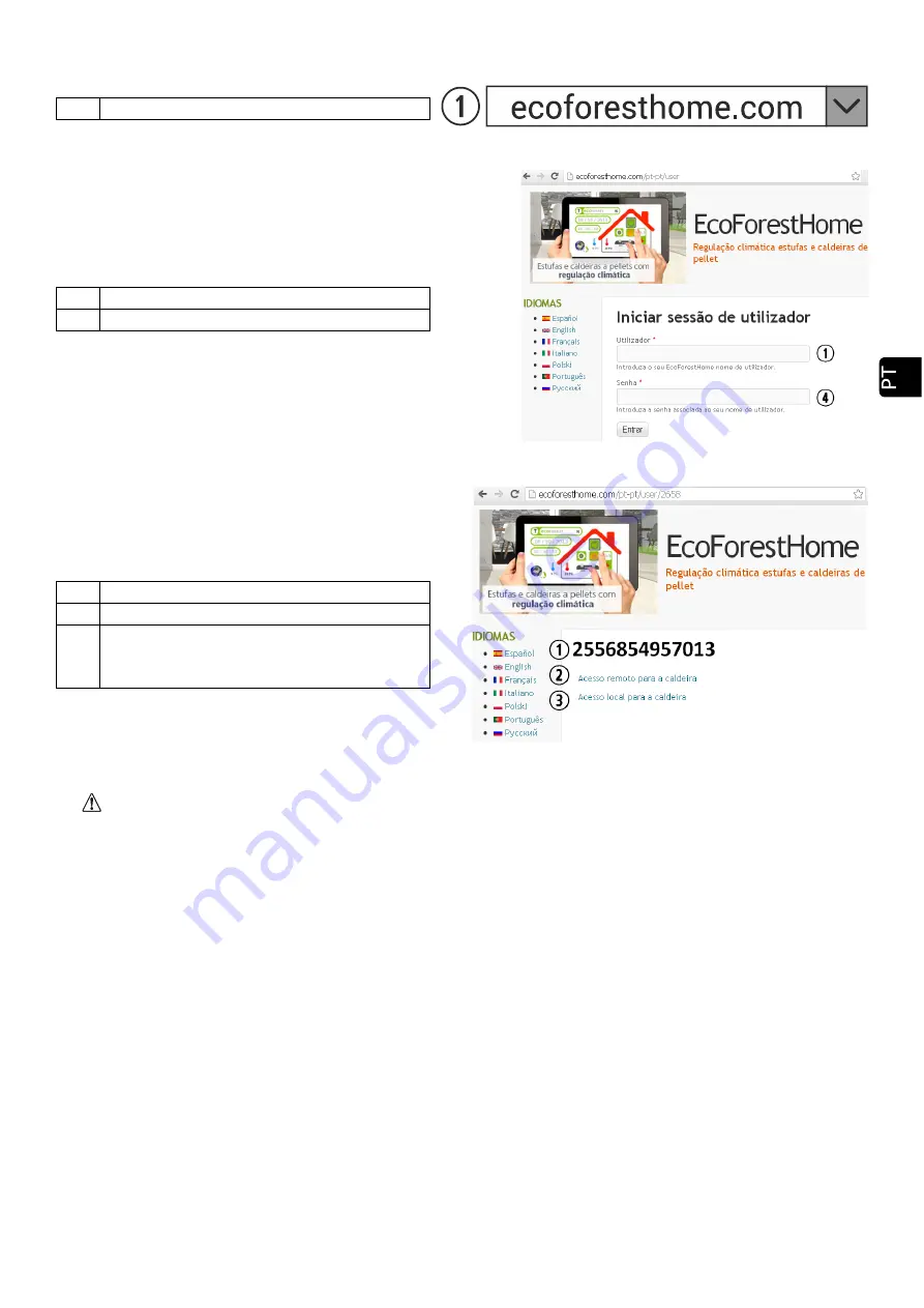 ECOFOREST Eco I Insert User Manual Download Page 157