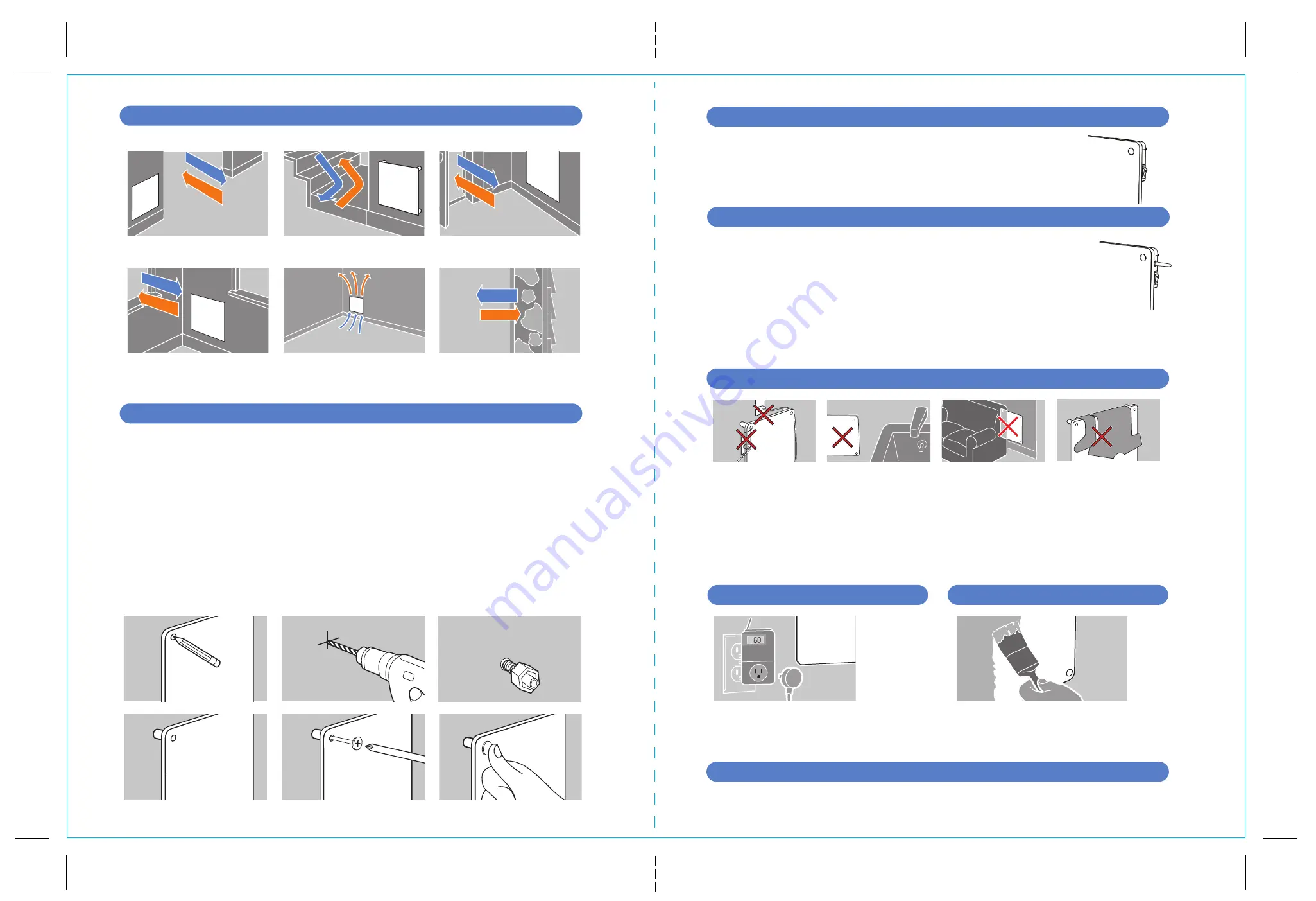 EcoHeater NA400S Quick Start Manual Download Page 6