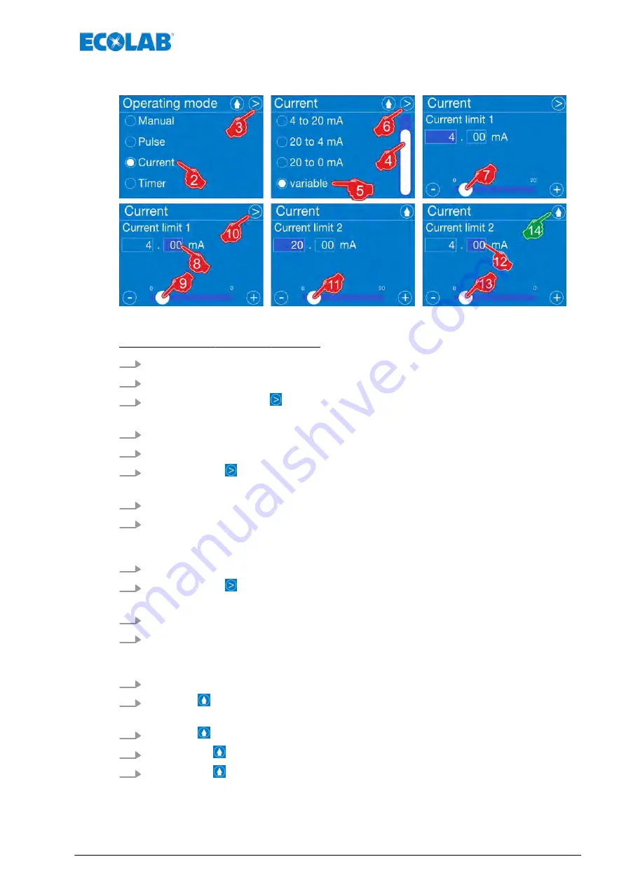 Ecolab EcoAdd Operating Instructions Manual Download Page 79