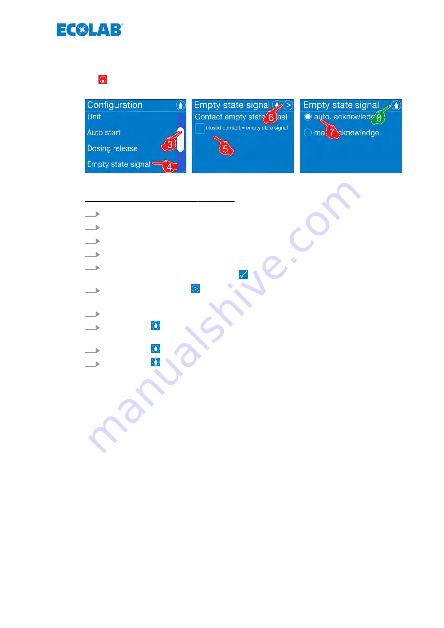 Ecolab EcoAdd Operating Instructions Manual Download Page 95