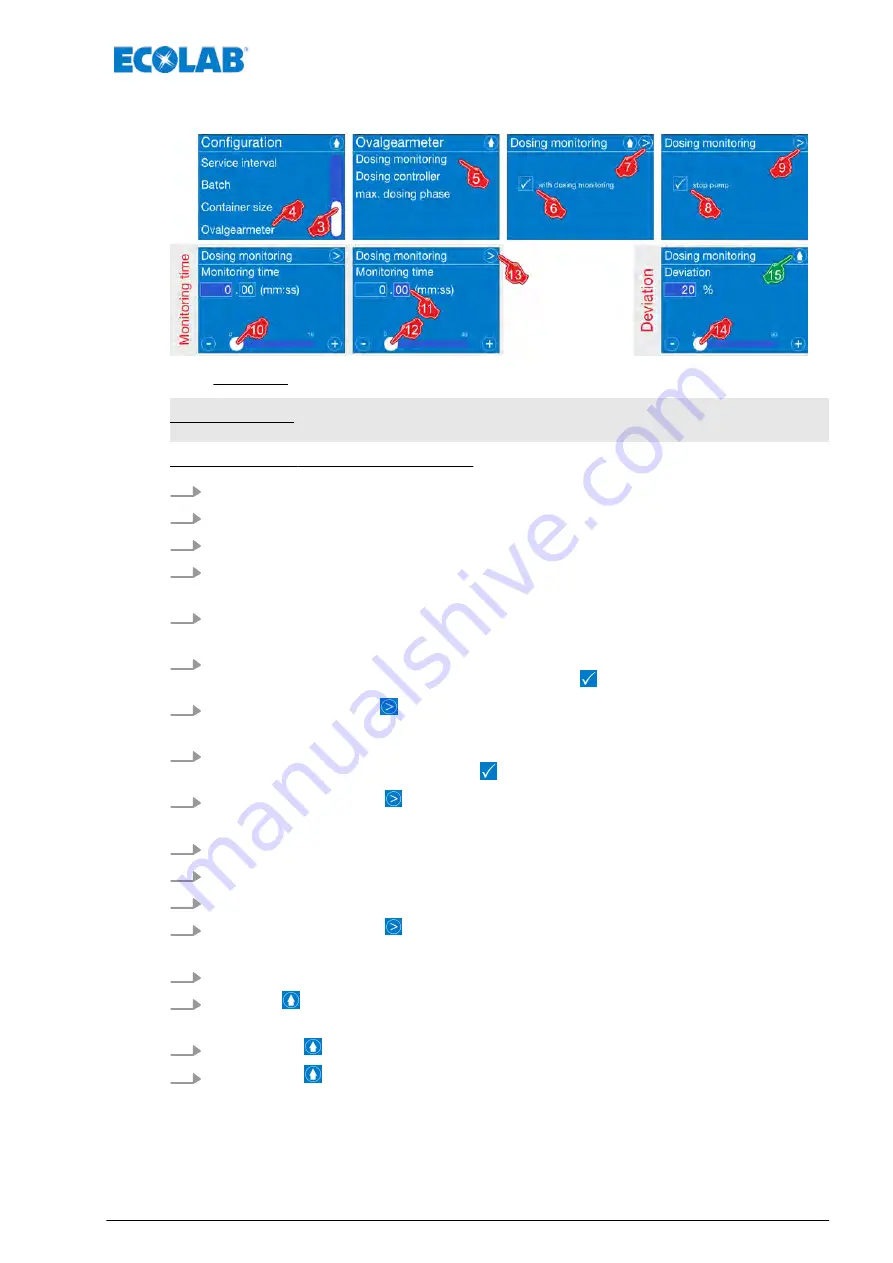 Ecolab EcoAdd Operating Instructions Manual Download Page 111