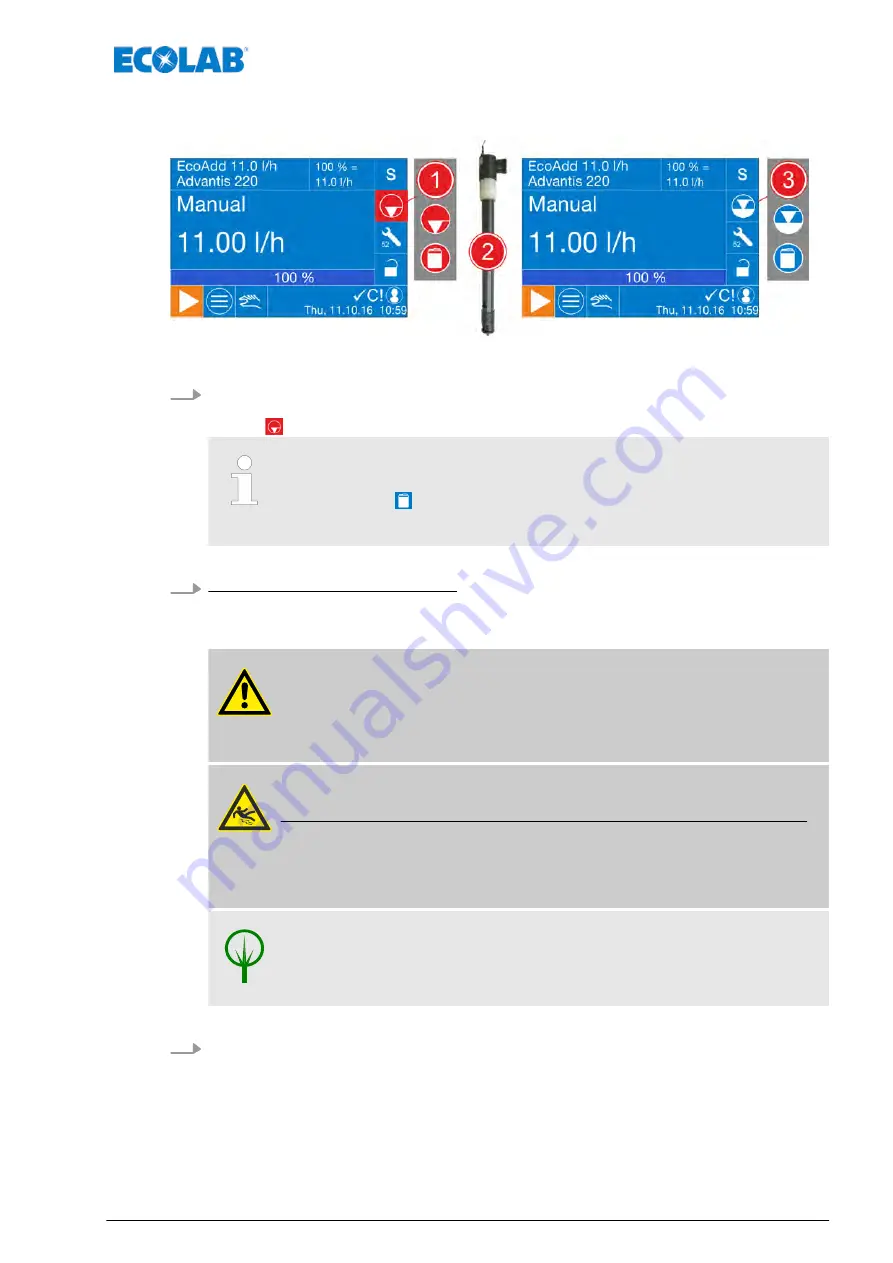 Ecolab EcoAdd Operating Instructions Manual Download Page 141