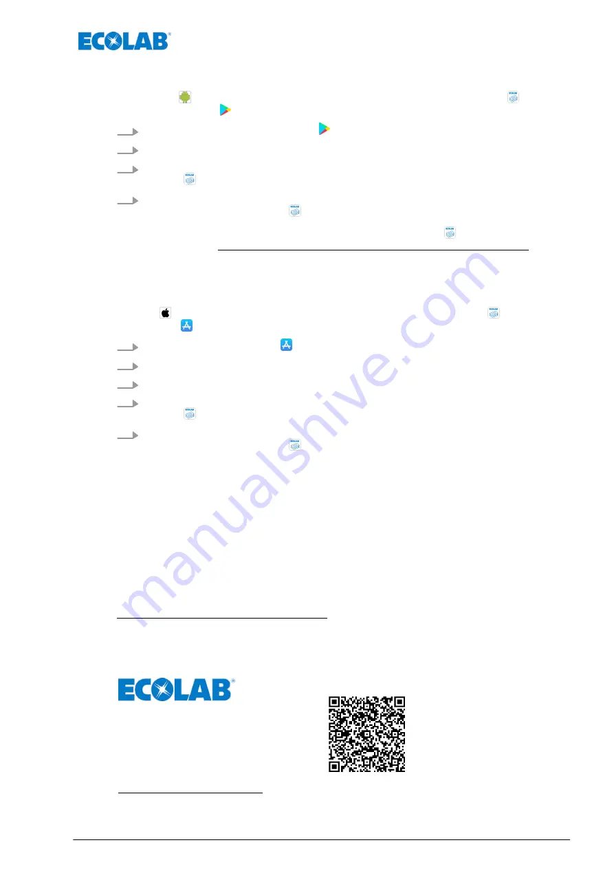 Ecolab Elados EMP E60 Series Short Operating Instructions Download Page 3