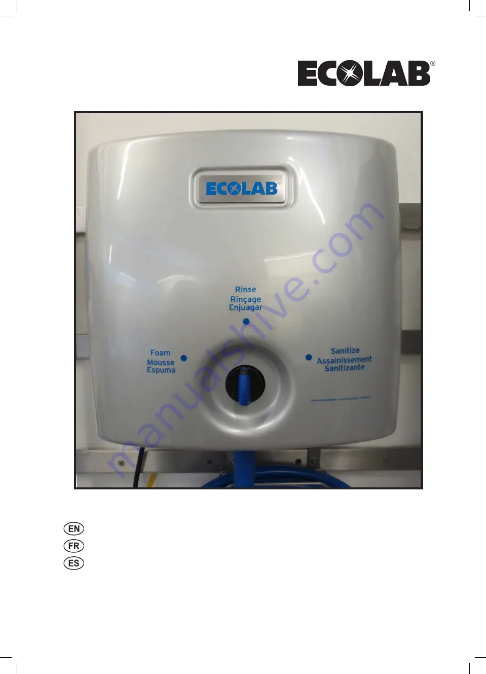 Ecolab XP Foamer Скачать руководство пользователя страница 1