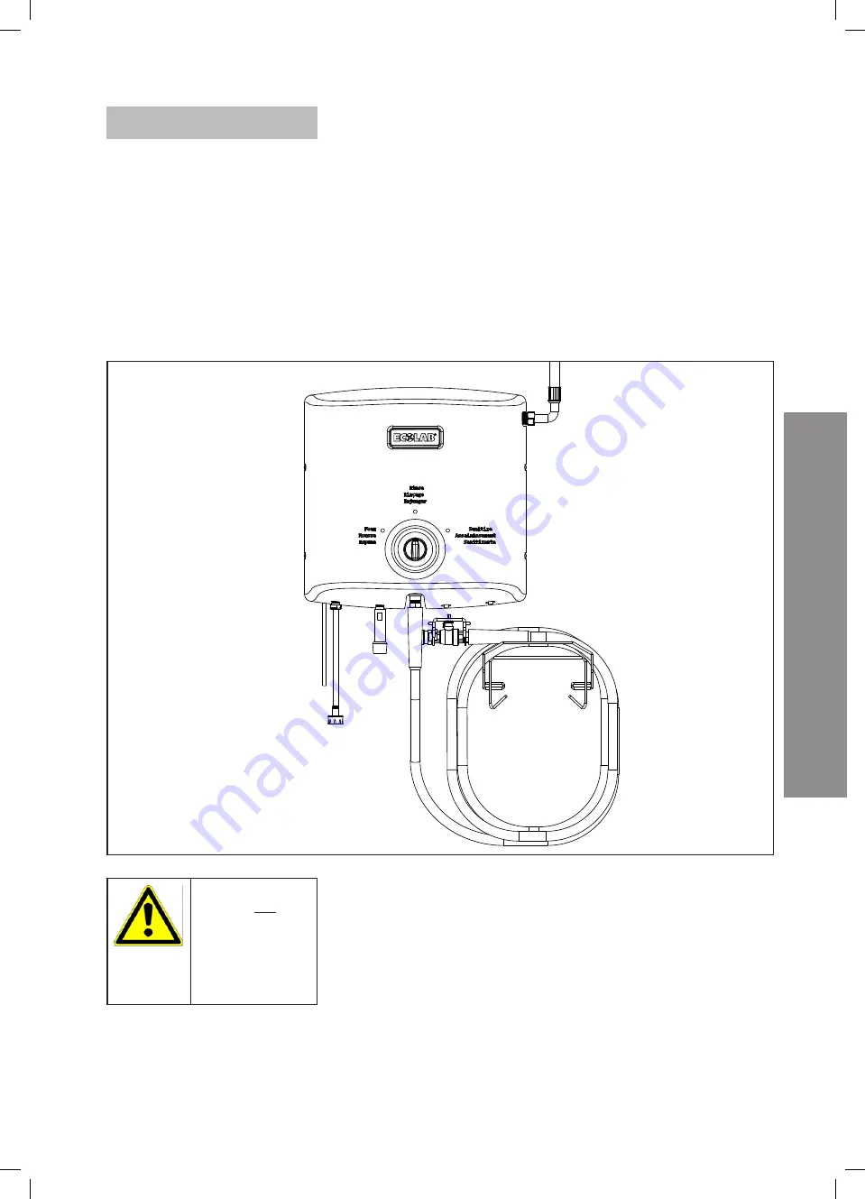 Ecolab XP Foamer Service Manual Download Page 21