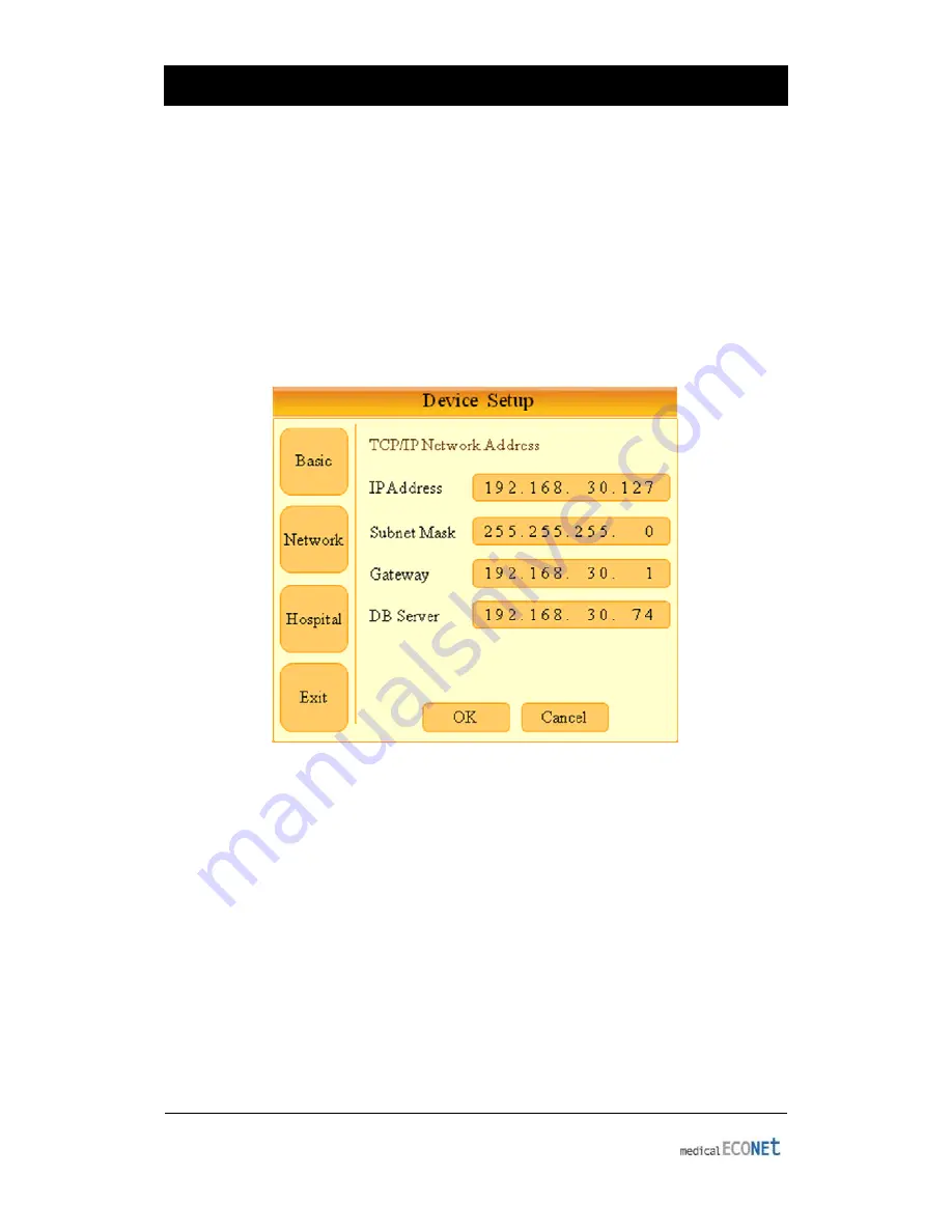 EcoNet Cardio-M Plus Operation Manual Download Page 70