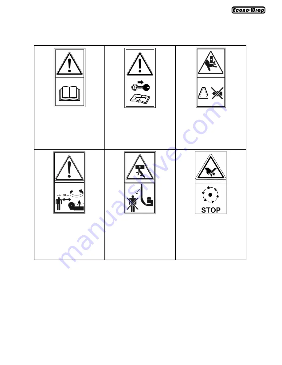 Econo-Wrap EW-1800T Operator'S Manual Download Page 14