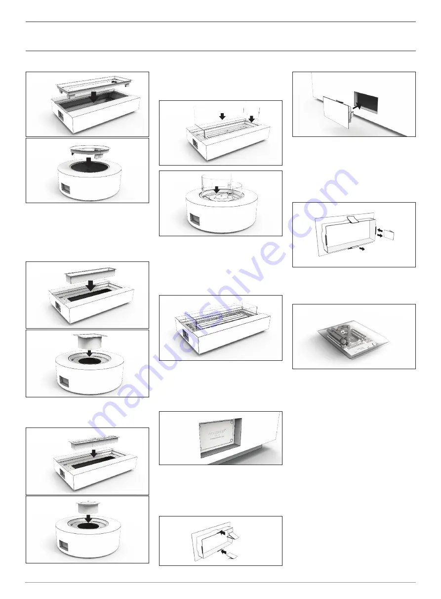 EcoSmart Fire Ark 40 Clearances & Installation Manual Download Page 9