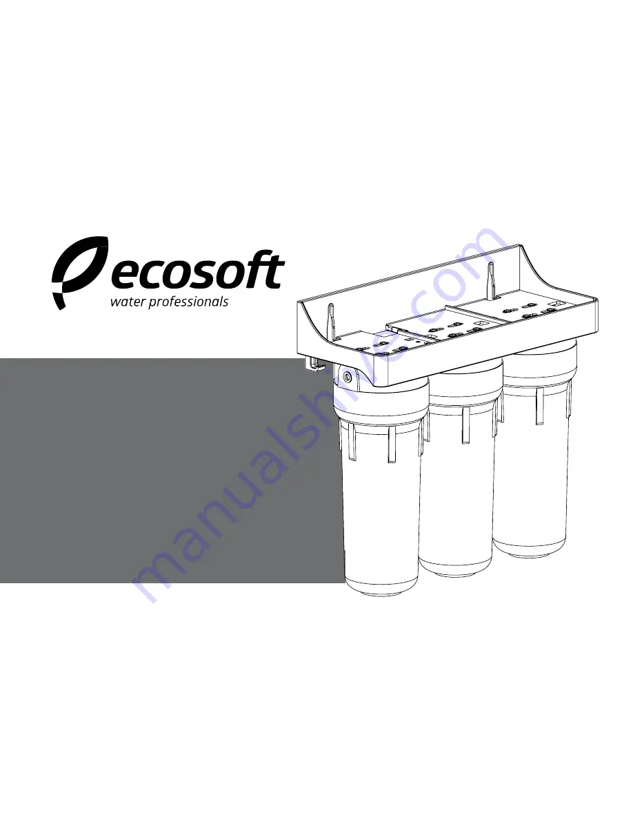 Ecosoft 3-STAGE Instruction Manual Download Page 1