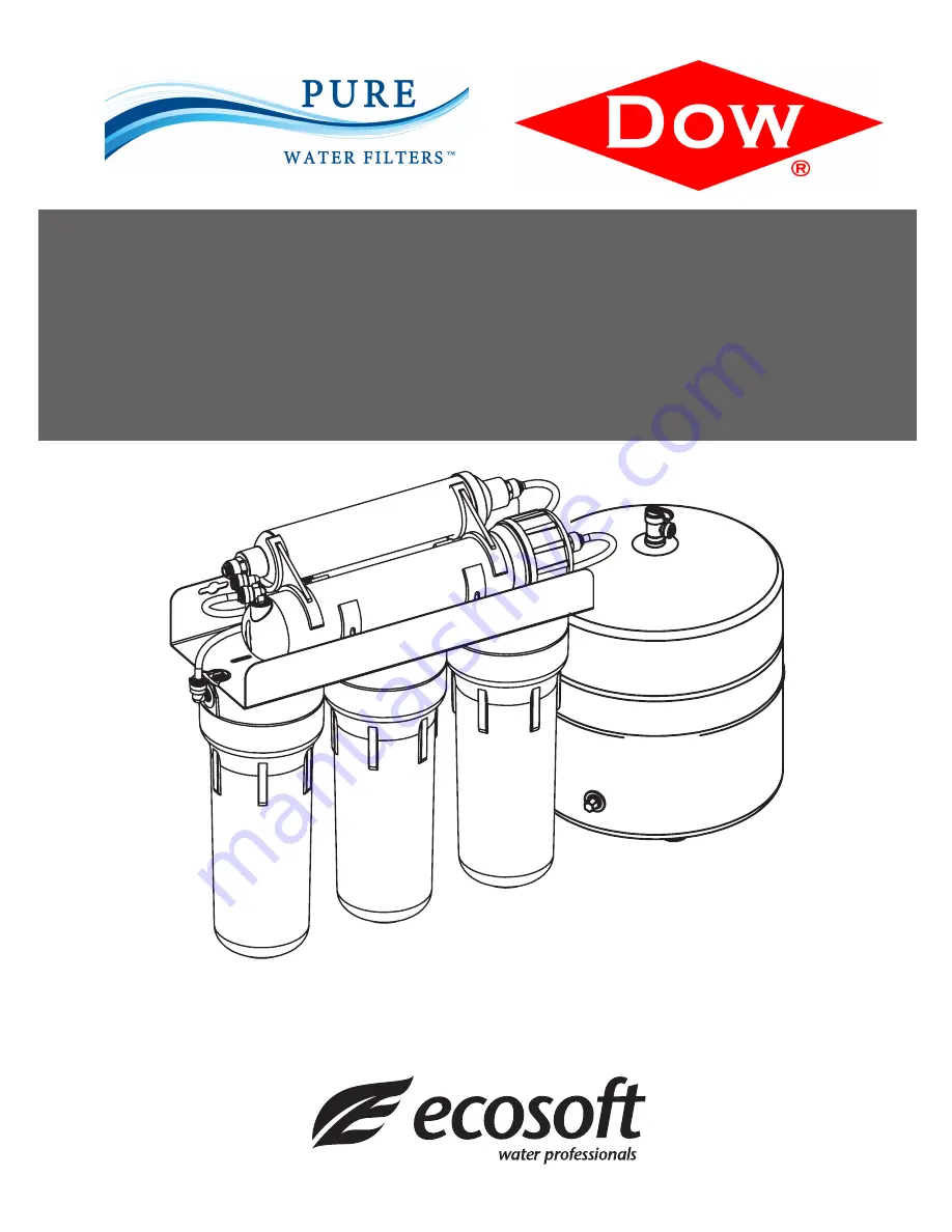 Ecosoft RO 5-100 Скачать руководство пользователя страница 1