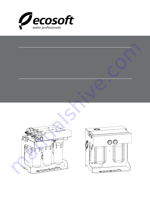 Ecosoft ROBUST 1000 Installer And User Manual Download Page 1