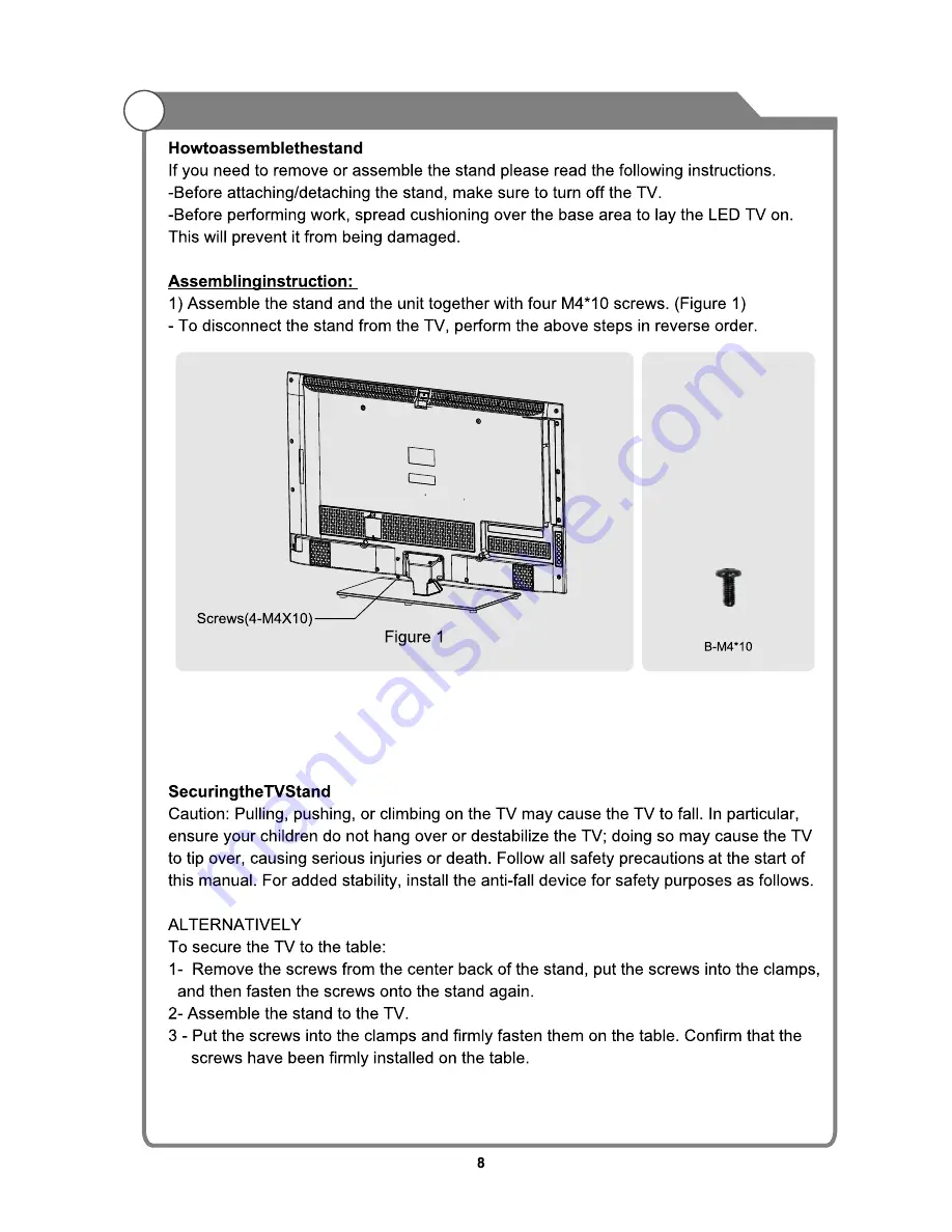 ECOSTAR CX-65U900S Owner'S Instruction Manual Download Page 9