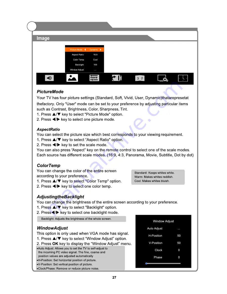 ECOSTAR CX-65U900S Owner'S Instruction Manual Download Page 28