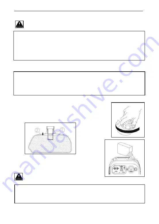 ECOUS EP2200i Owner'S Manual Download Page 19