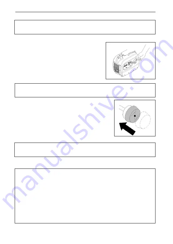 ECOUS EP2200i Owner'S Manual Download Page 23