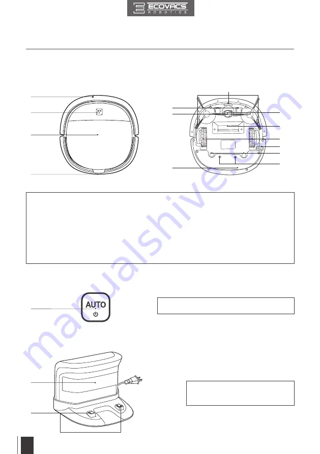 ECOVACS ROBOTICS DEEBOT MINI Instruction Manual Download Page 8