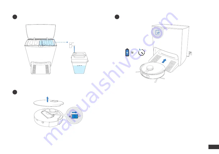 ECOVACS DEBOT X1 OMNI Instruction Manual Download Page 14