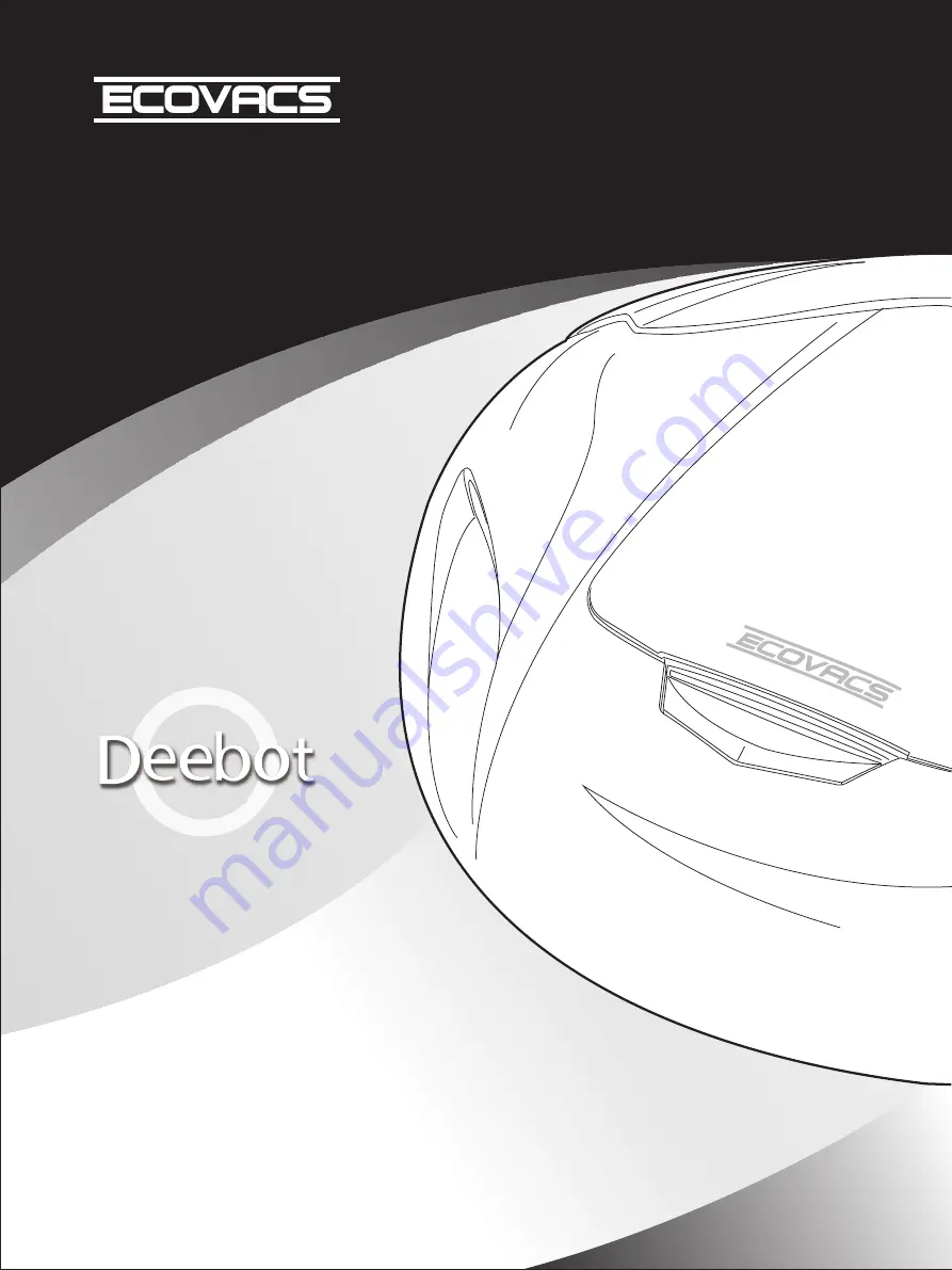 ECOVACS Deebot D58 User Manual Download Page 1