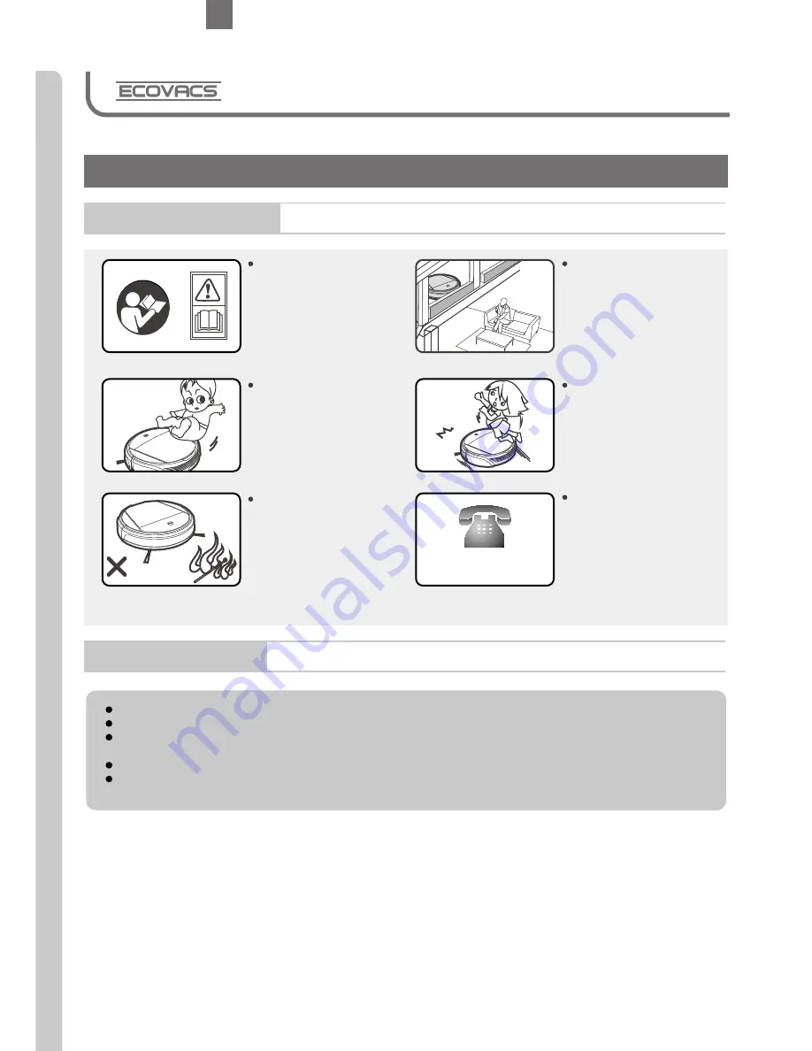 ECOVACS DEEBOT D8 Instruction Manual Download Page 4