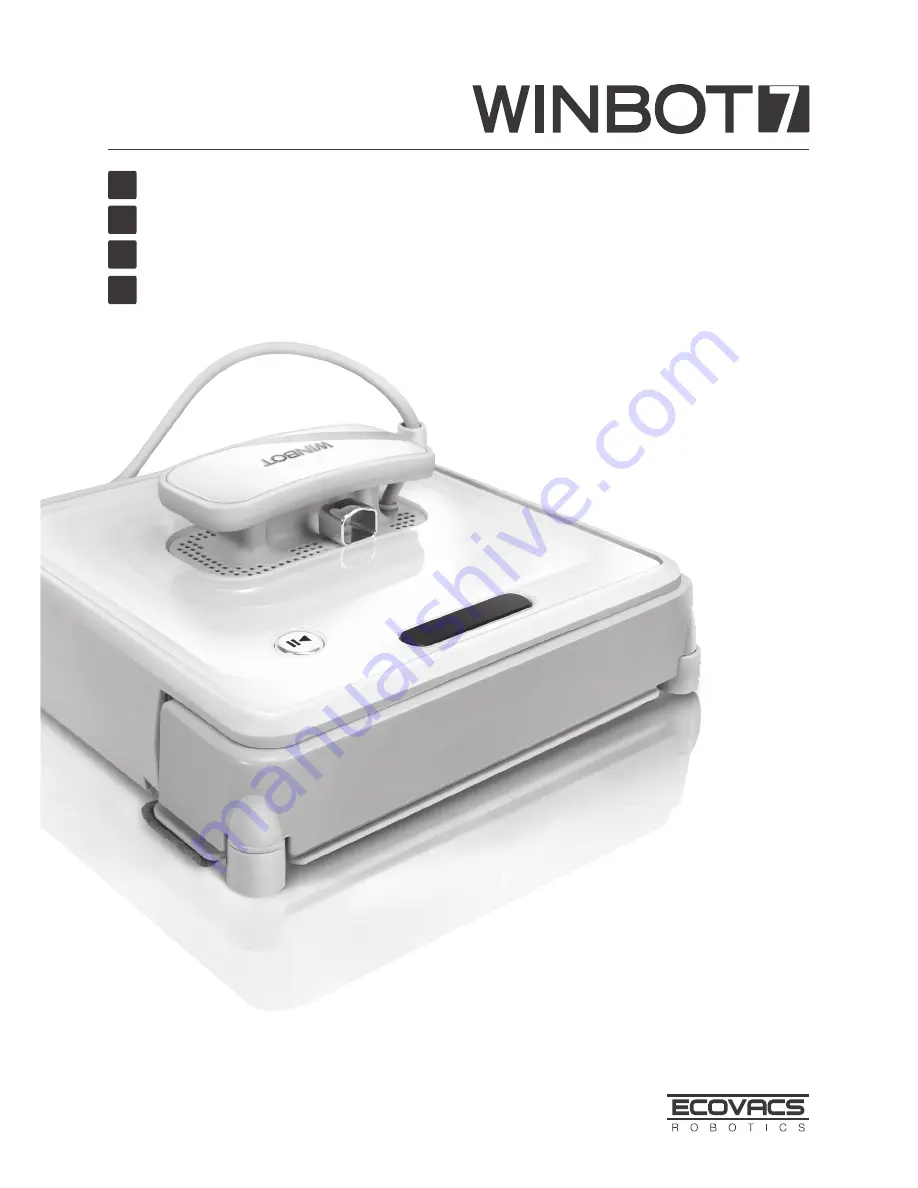 ECOVACS WINBOT 7 Instruction Manual Download Page 1