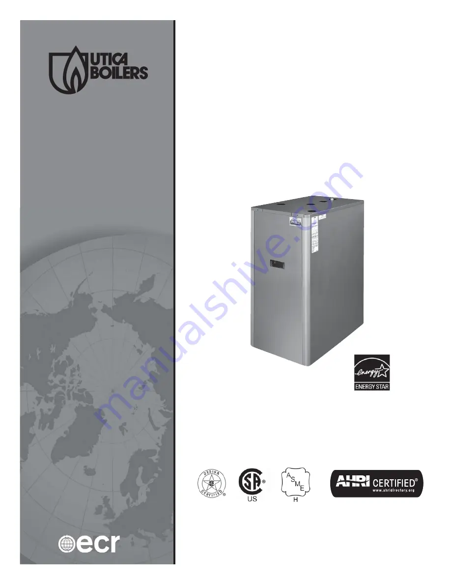 ECR International UB90-125 Installation, Operation & Maintenance Manual Download Page 1