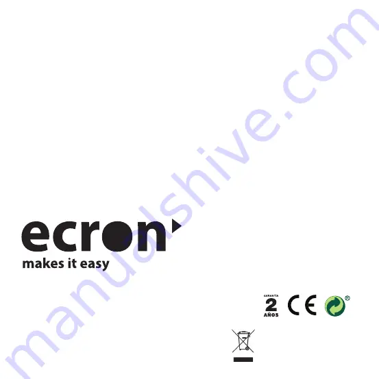 ECRON CASA 5225701 User Manual Download Page 63