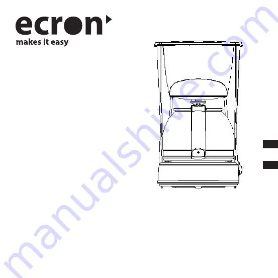 ECRON CM4008-AV Instruction Manual Download Page 1