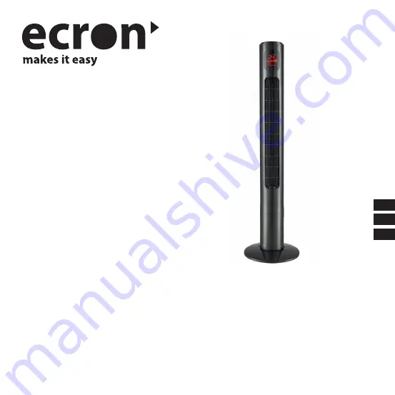 ECRON TF4601TR-L Instruction Manual Download Page 1