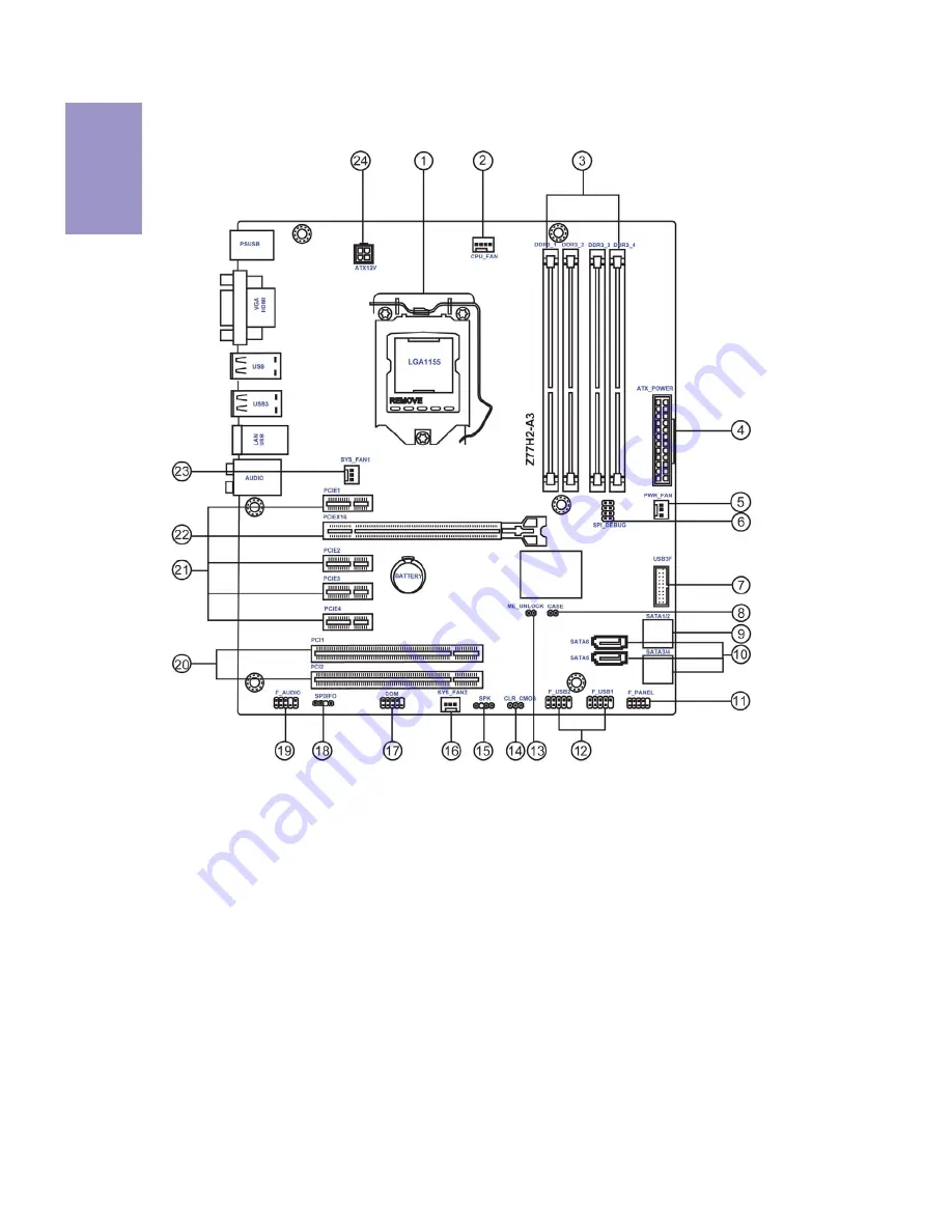 ECS Z77H2-A3 User Manual Download Page 8