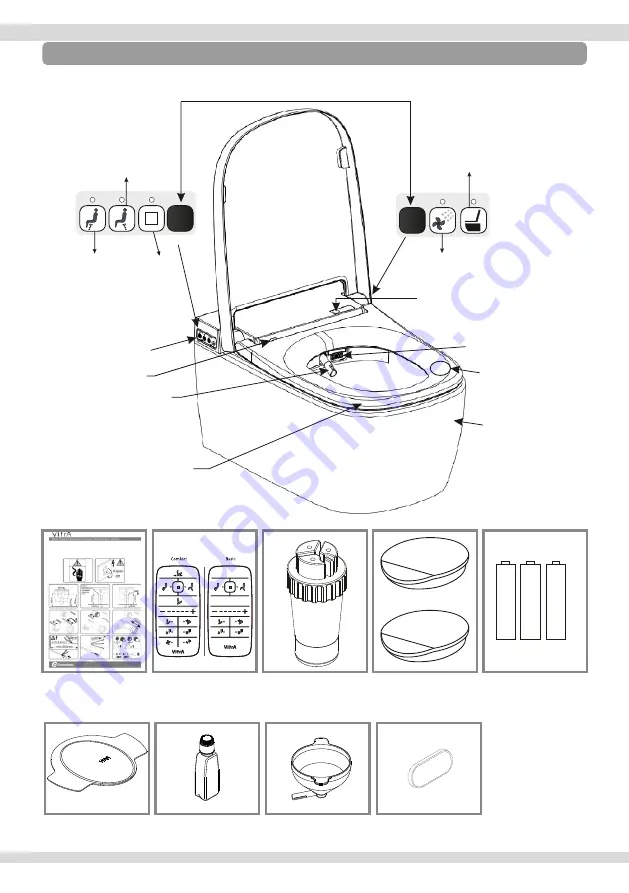 Eczacibasi VitrA V-Care Basic 5674/431465 Скачать руководство пользователя страница 84