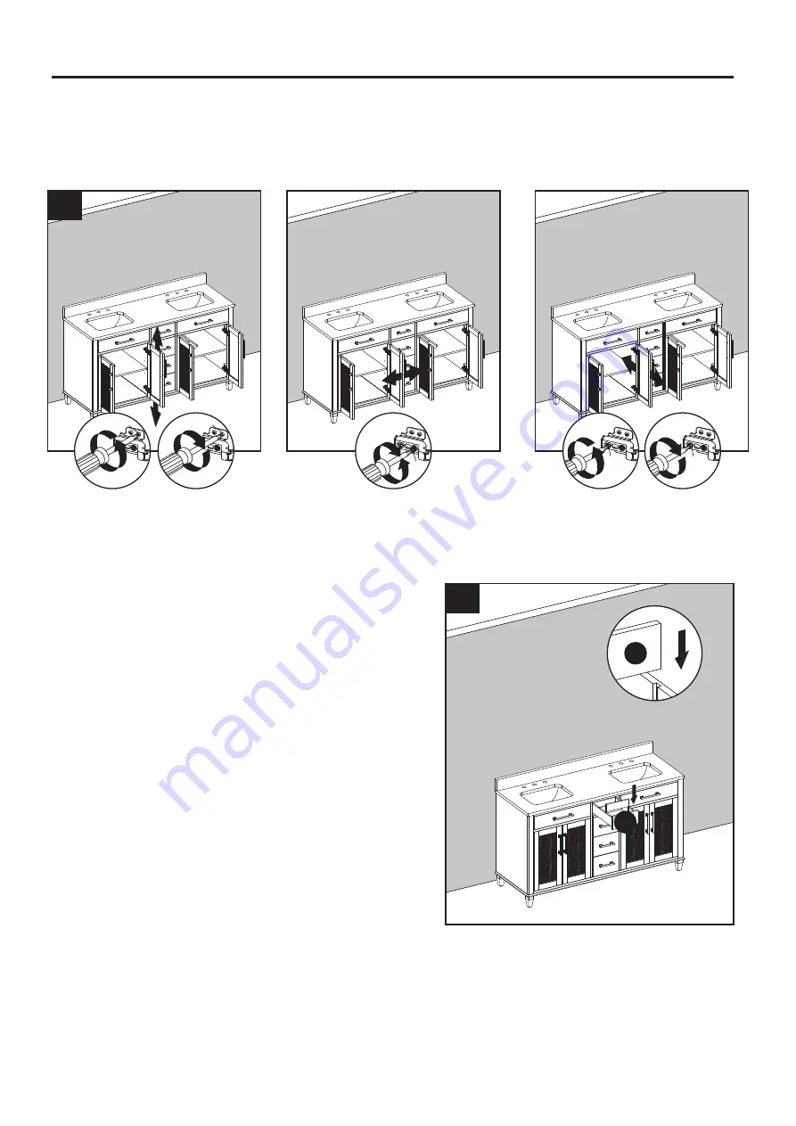 ED Ellen DeGeneres 1658VA-60-267-900-SR Assembly Instructions Manual Download Page 24