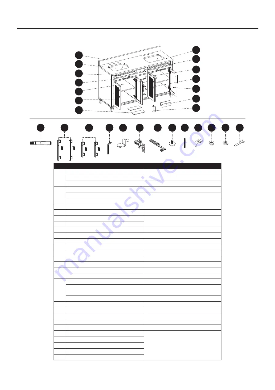 ED Ellen DeGeneres 1658VA-60-267-900-SR Assembly Instructions Manual Download Page 28