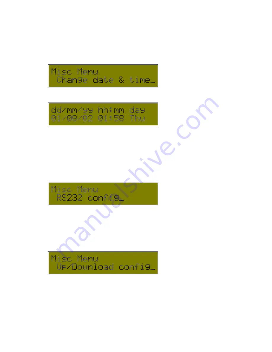 EDAC Electronics Ltd. EDAC700 RTU Technical Reference Manual Download Page 45