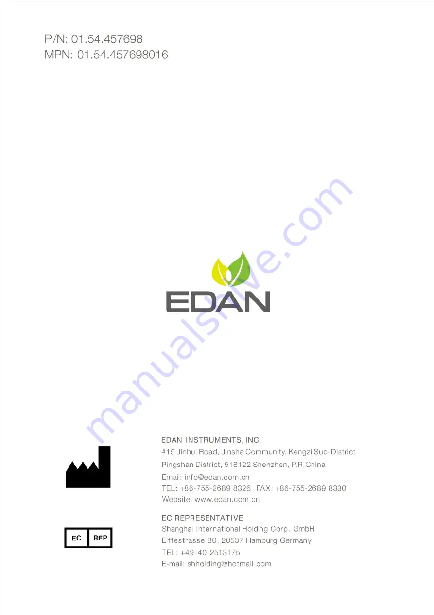 EDAN Acclarix AX4 User Manual Download Page 151