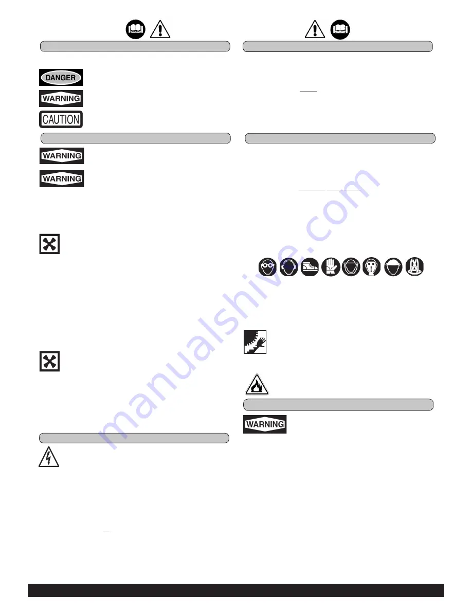 Edco TG-10 Operator'S Instruction Manual Download Page 2