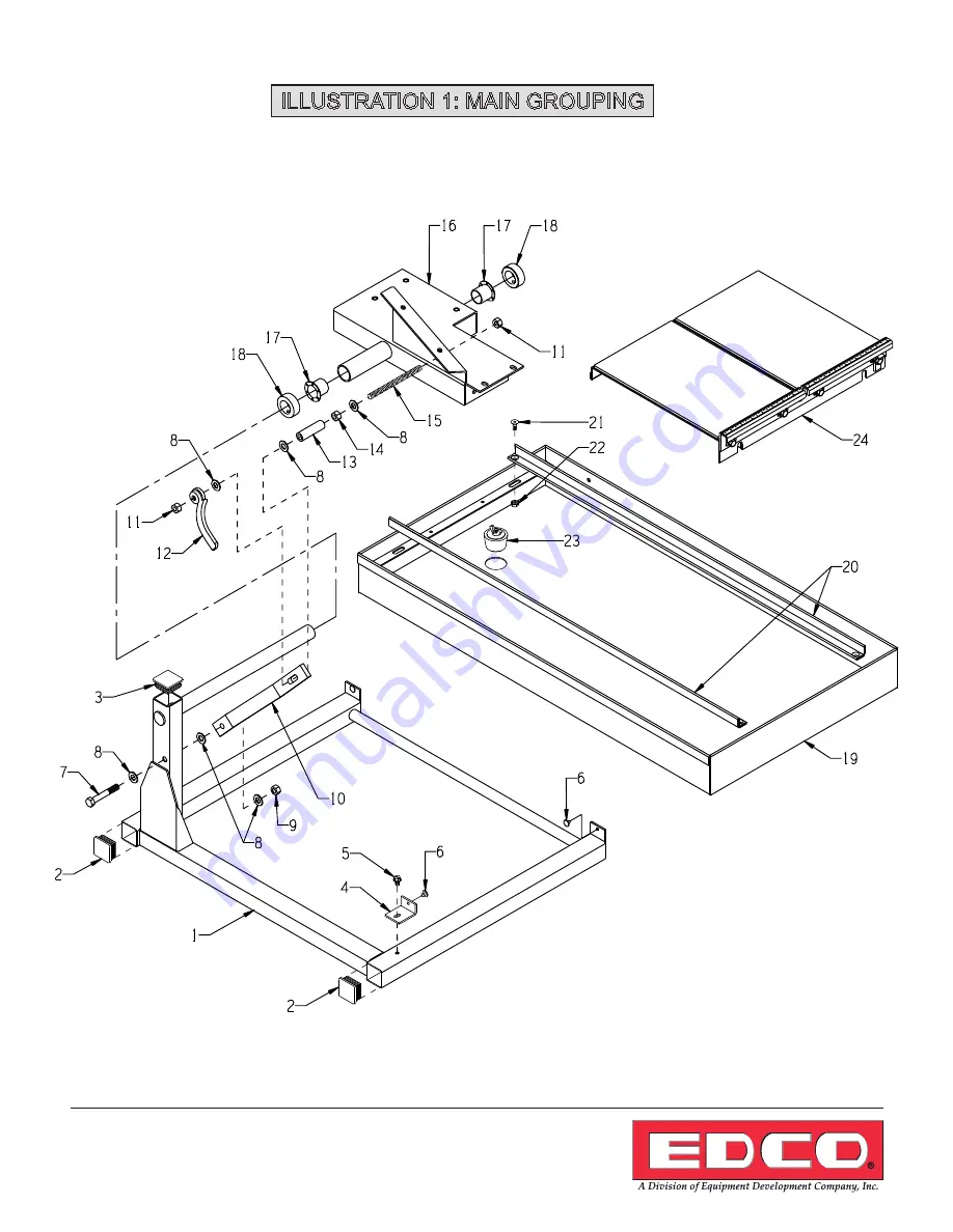 Edco TMS-10 Part List Manual Download Page 4