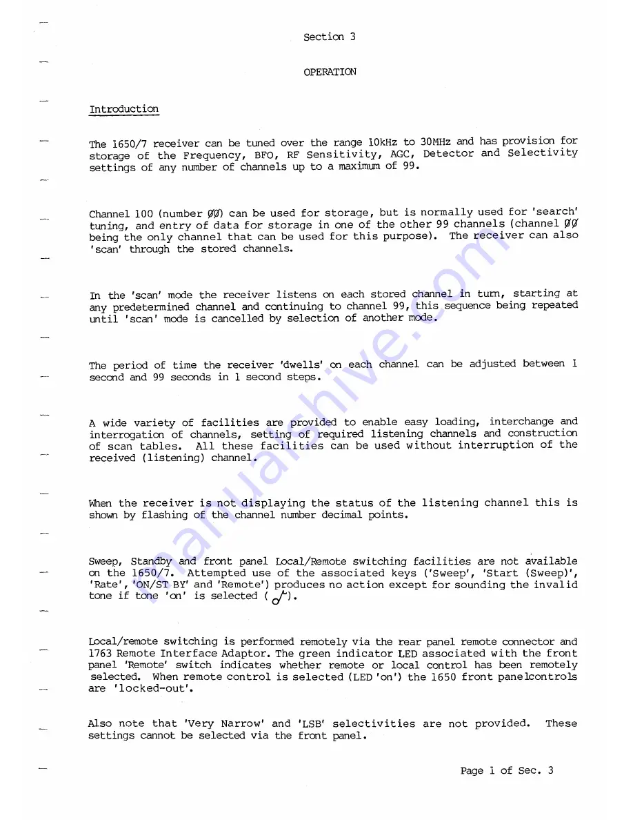 Eddystone 1650/7 Manual Download Page 22