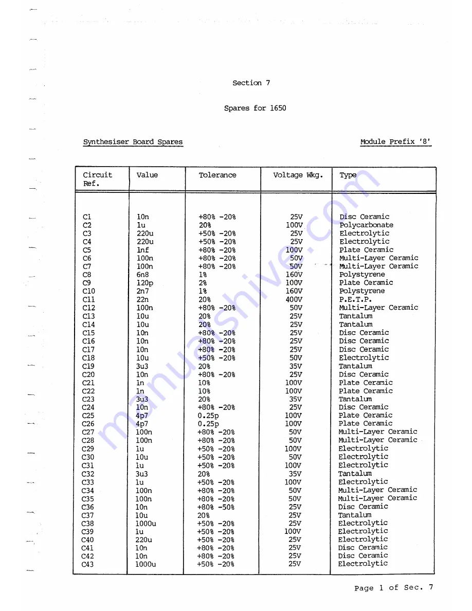 Eddystone 1650/7 Manual Download Page 80