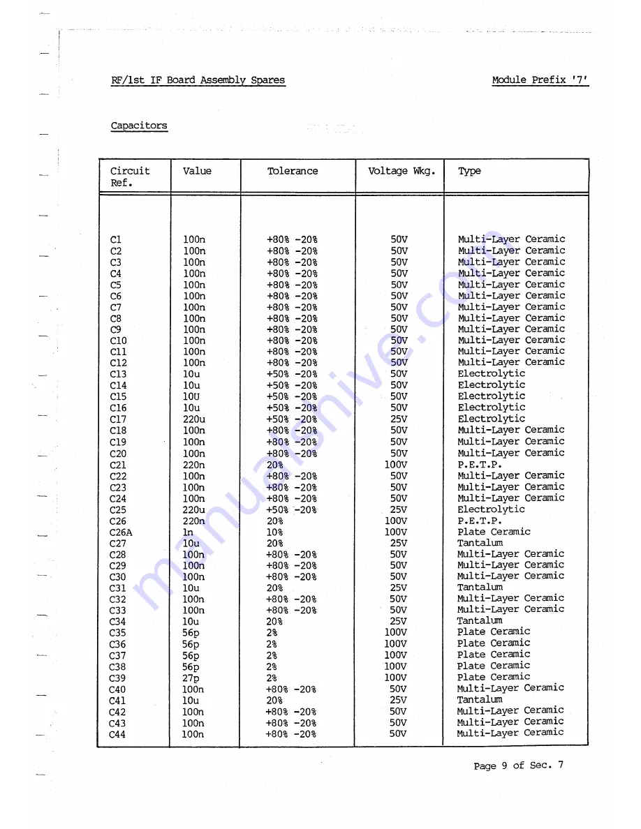 Eddystone 1650/7 Скачать руководство пользователя страница 88