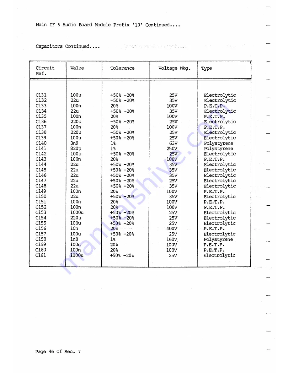 Eddystone 1650/7 Manual Download Page 125