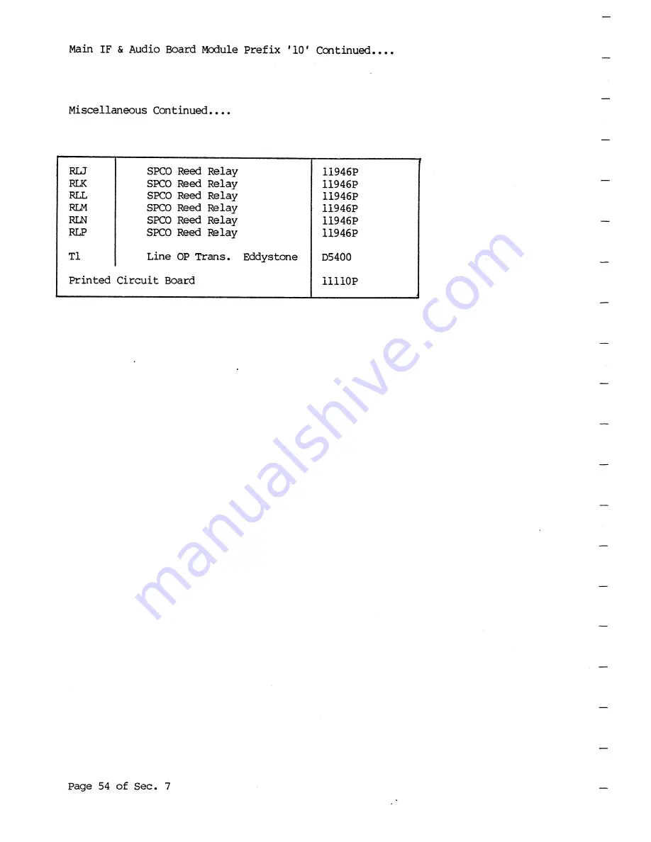 Eddystone 1650/7 Скачать руководство пользователя страница 133