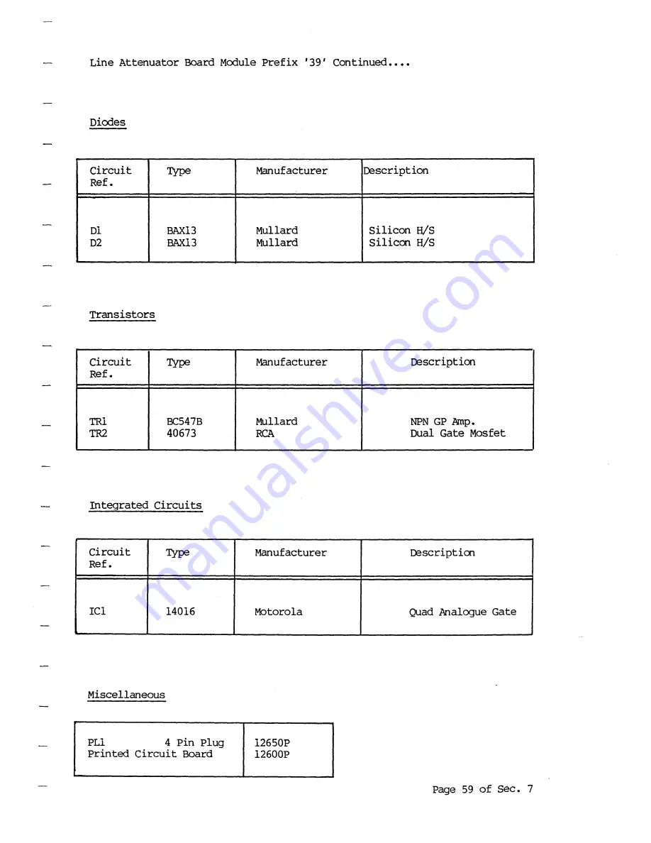 Eddystone 1650/7 Manual Download Page 138