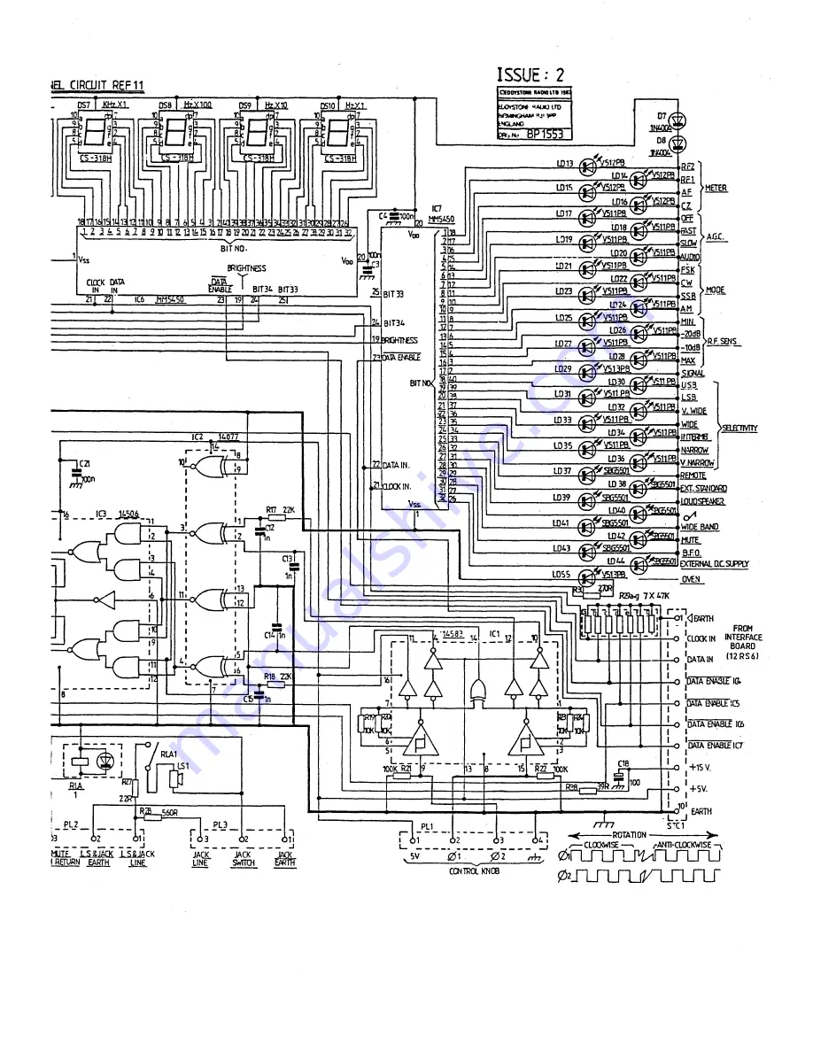 Eddystone 1650/7 Manual Download Page 176