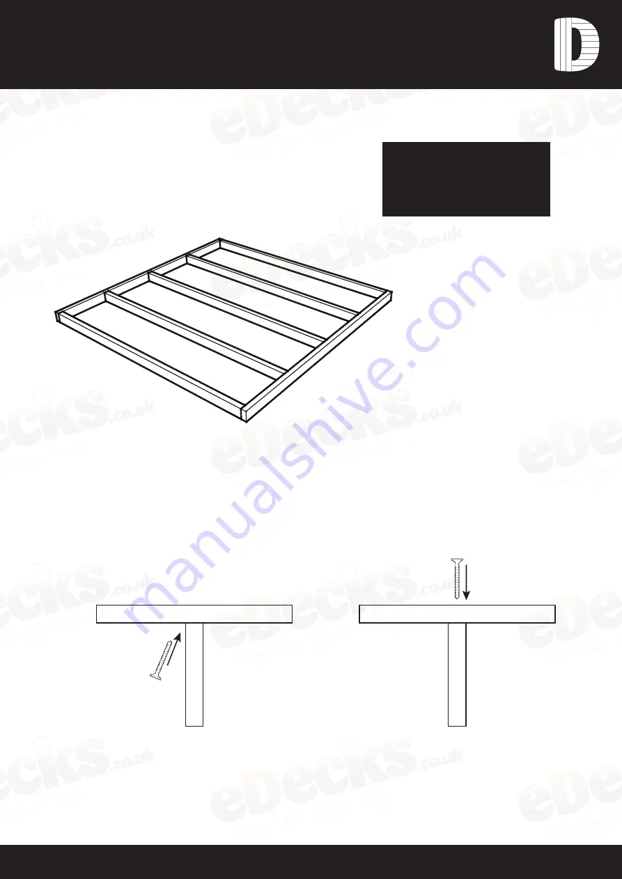 eDecks King Edward Fitting Instructions Manual Download Page 1