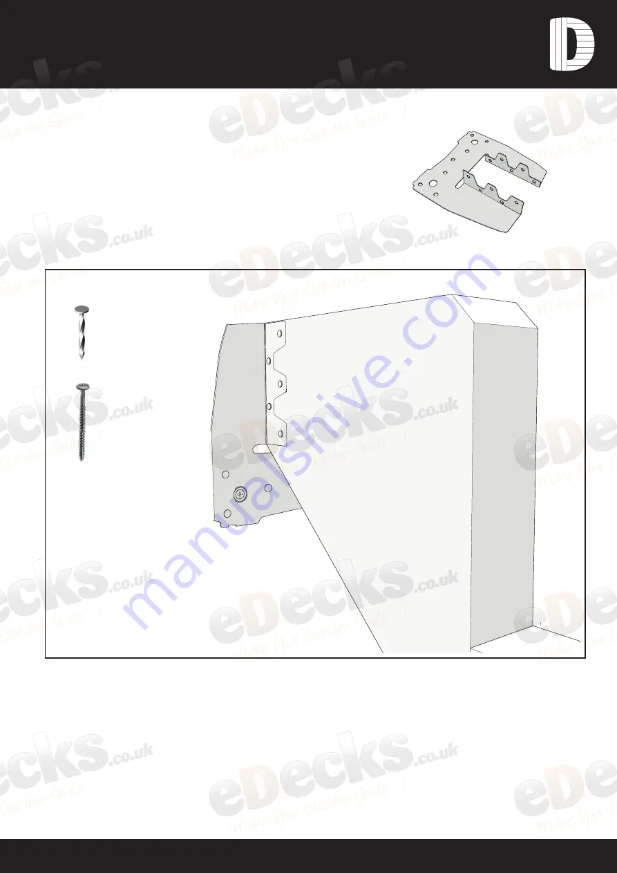 eDecks Step Stringer Fitting Instructions Manual Download Page 3