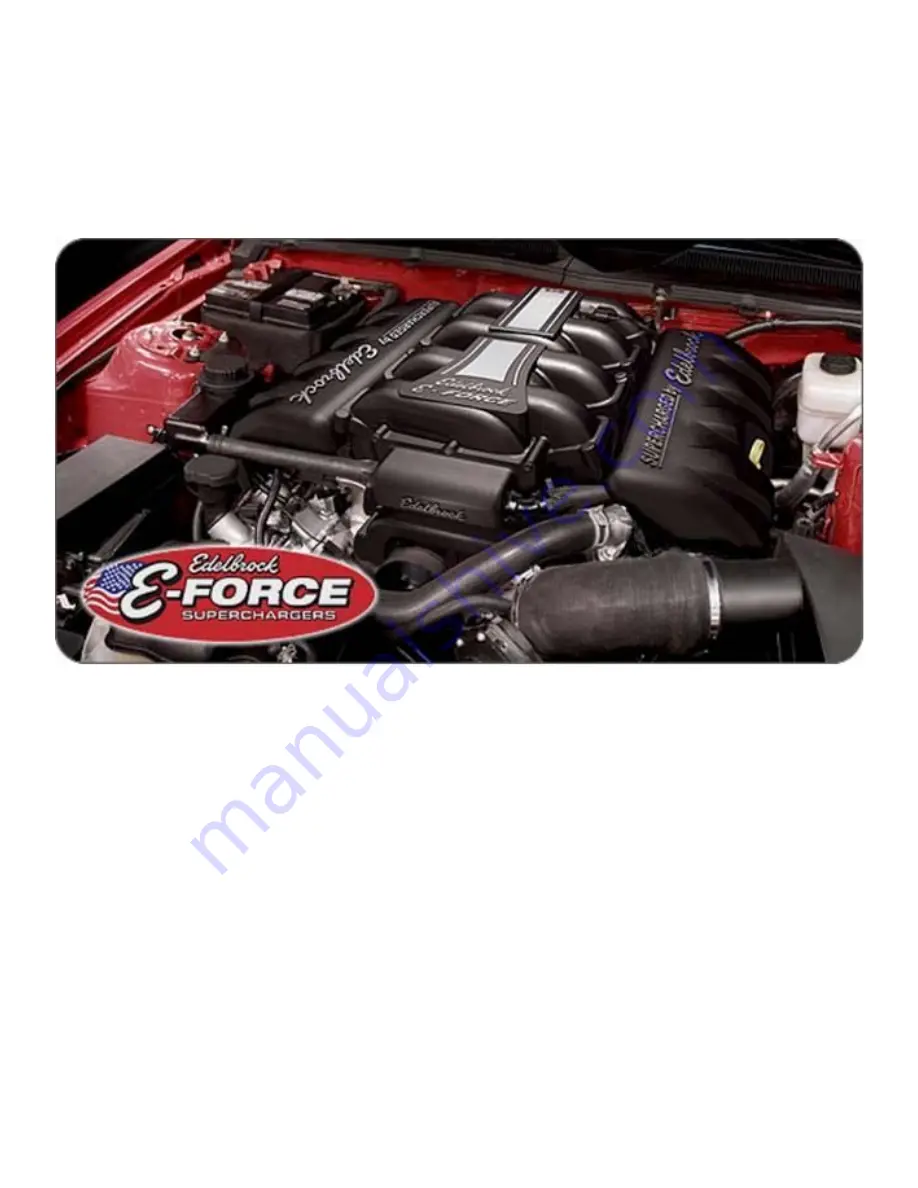 Edelbrock E-Force 1580 Скачать руководство пользователя страница 1