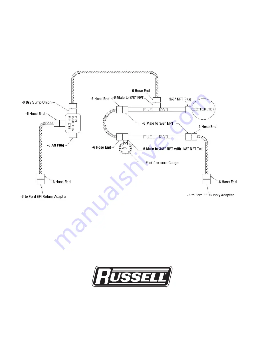 Edelbrock Russell 641550 Скачать руководство пользователя страница 4